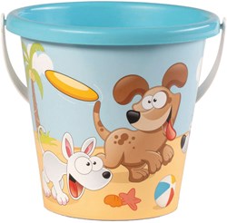 Androni Giocattoli beach bucket dogs - colorful toy for children