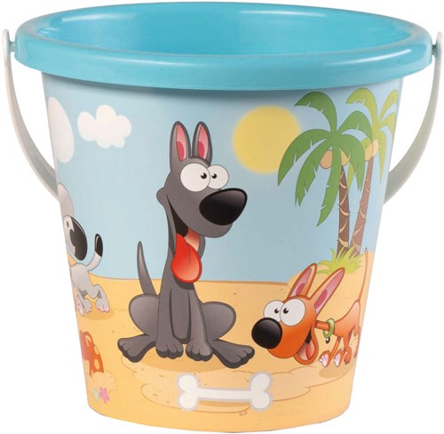 Androni Giocattoli beach bucket dogs - colorful toy for children-2