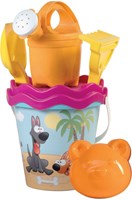 Androni Giocattoli beach toys Bucket Beach Set Small 6-piece sand