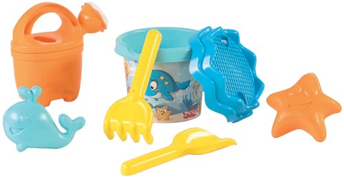 Rugzak met Strandset Walvis, 7dlg.-2
