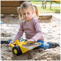 Rolf toy bulldozer yellow - plastic sand vehicle for children-3