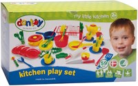 Dantoy kitchen play set children's tableware 59-piece multicolor toy
