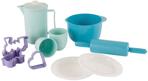 Dantoy coffee and baking set - colourful toy kitchen set for children-2
