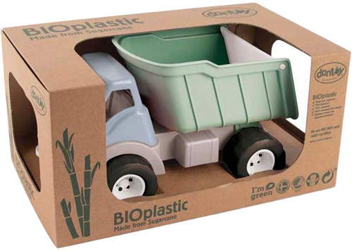 Dantoy bioplastic truck sustainable toy pastel colors