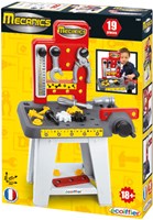 Ecoiffier workbench toy - sturdy plastic children's workbench multicolor