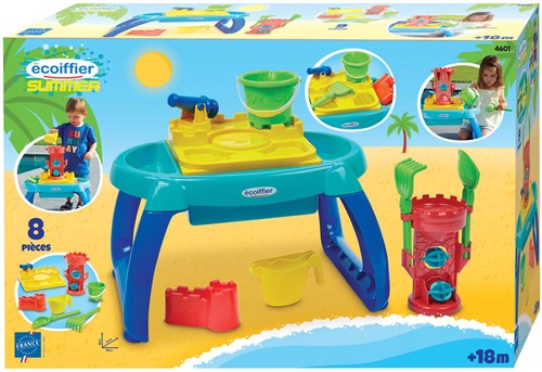 Ecoiffier water table - Play table with castle tower and accessories