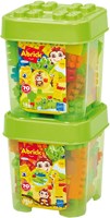 Abrick building blocks jungle animals in storage box - 70 piece set-2