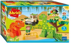 OttoSimon dino park toy playset for kids - dinosaur adventure