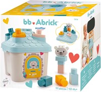 Abrick shape sorter toy house bear educational toy multicolor for kids