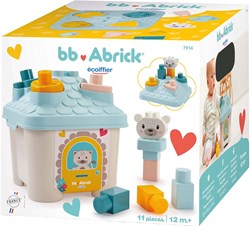 Abrick shape sorter toy house bear educational toy multicolor for kids