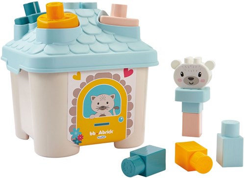 Abrick shape sorter toy house bear educational toy multicolor for kids-2