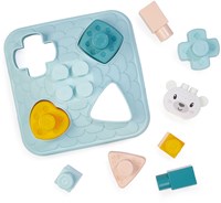 Abrick shape sorter toy house bear educational toy multicolor for kids-3