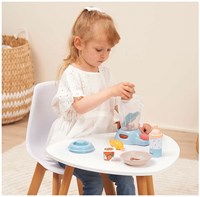 Ecoiffier Verzorging - Baby's Voedingsset in Koffer, 8dlg.-3