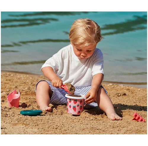 Ecoiffier Strandset Aardbei, 4dlg.-2