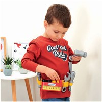 Ecoiffier Tool Belt Toy Case with Accessories 14-piece set-3