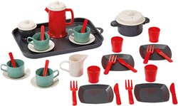 Ecoiffier toy tea and dinner set picnic for children