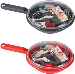 Ecoiffier toy dinnerware and cutlery set - 19 pieces - kitchen toy