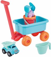 Ecoiffier beach cart toy set - beach accessories for kids