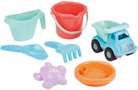 Ecoiffier beach cart toy set - beach accessories for kids-3