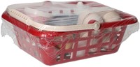 Ecoiffier toy shopping basket - 12 pieces - pretend play set-3