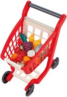 Ecoiffier toy supermarket counter and shopping cart - 20-piece role play-3