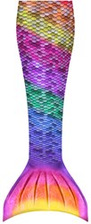 Kuaki mermaid tail set Rainbow S - magical swimming toy
