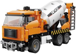 CaDA construction mixer truck building set - 368 pieces - construction toy