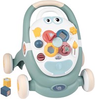 Smoby baby walker 3-in-1 green - Little Smoby babywalker toy-2
