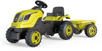 Smoby pedal tractor Farmer XL with trailer - Green - Toy tractor-3