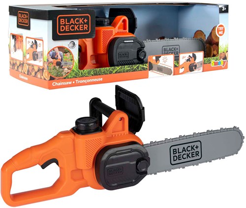 Smoby Black & Decker Kettingzaag met Licht en Geluid-3