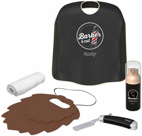 Smoby Barber & Cut Barbier Mijn Eerste Baard, 5dlg.-2