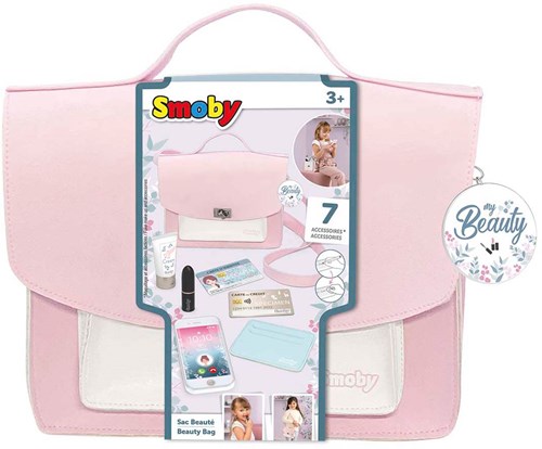 Smoby Mijn Beauty Tas Roze, 6dlg.