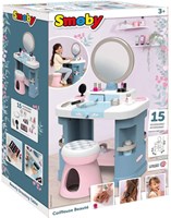Smoby Mijn Beauty Kaptafel met Accessoires en Kruk, 15dlg.