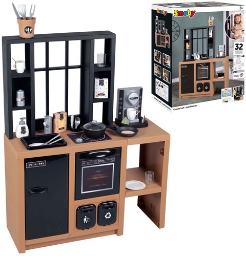 Smoby Loft Speelkeuken, 32dlg.-3