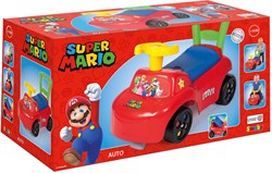 Smoby ride-on car Super Mario - red toddler push car for kids