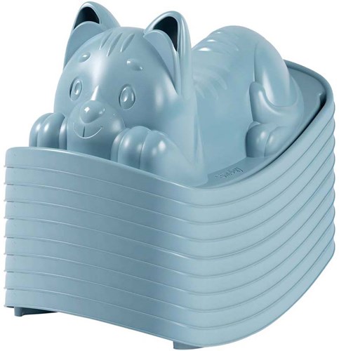 Smoby Life Schommel Kat Blauw