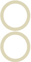 SIGG Sealing Rings water bottle silicone accessories white 2 pieces-2