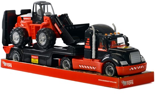 Mammoet toys truck toy Cavallino Torpedo with excavator