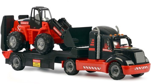 Mammoet toys truck toy Cavallino Torpedo with excavator-3
