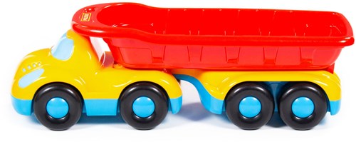 Buddy truck toy car plastic container multicolor-3