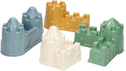 Castle sand molds pastel colors toy set - build sandcastles