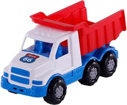 Cavallino dump truck toy plastic 26.5cm multi color