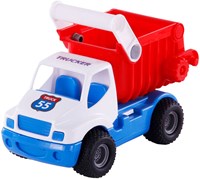 Grip dump truck toy car with rubber tires 26cm multi color