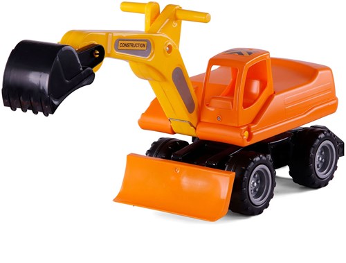 Mega digger ride on - ride on excavator for kids 79cm outdoor toy-2