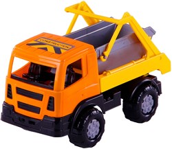 Construction container truck toy Cavallino 21cm plastic