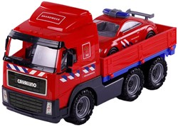 Fire truck toy set with fire engine scale 1:16 plastic