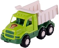 Dump truck toy Cavallino Safari Torpedo green 26.5cm transport