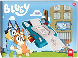 Multiprint Bluey sticker machine set - creative sticker set for kids
