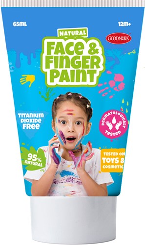 Face and Finger Paint Blue & Pink 2x65ml kids face paint-2