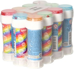 Bubble party favor toy set 12x60ml multicolor
